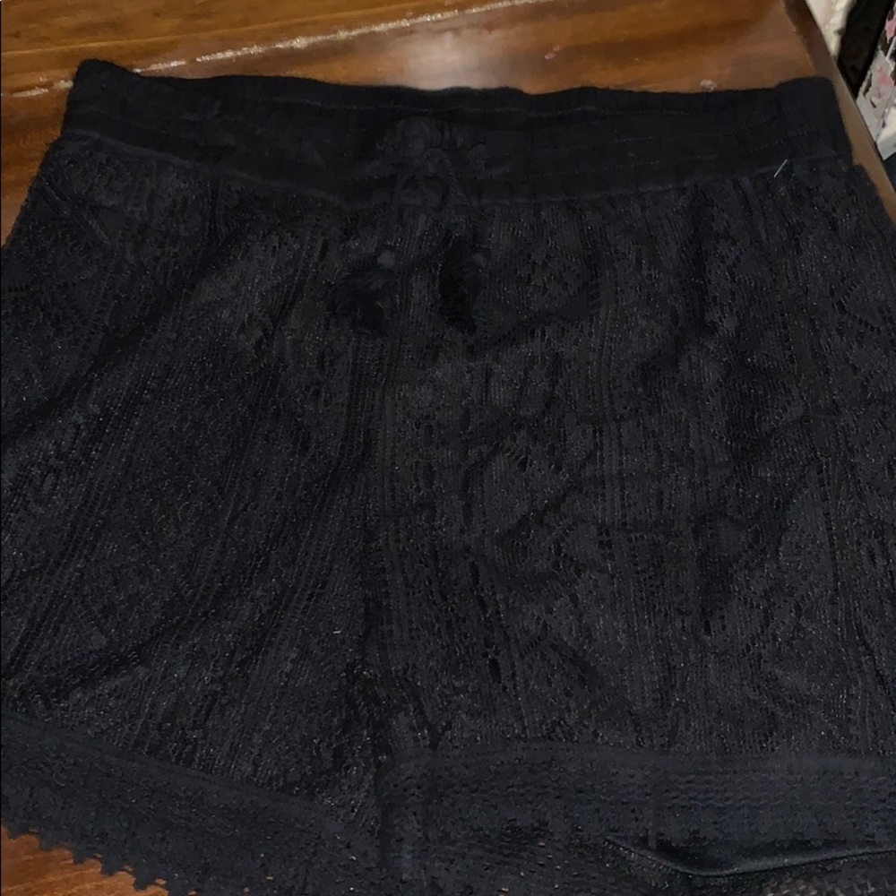 Black shorts